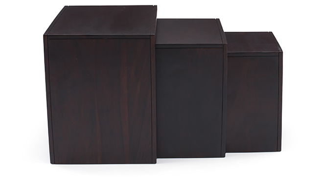 Xeliot Nested Stools Mahogany
